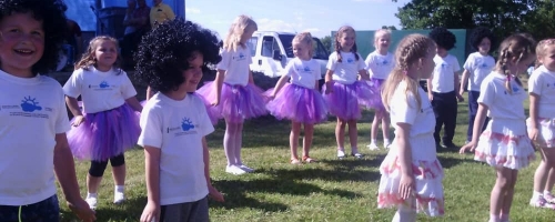 Występ Przedszkolaków na Festynie Sportowym