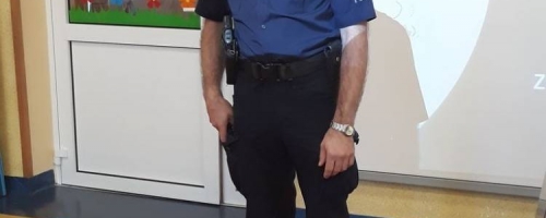WIZYTA PANA POLICJANTA