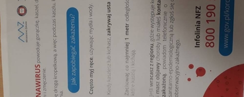 JAK ZAPOBIEGAĆ ZAKAŻENIOM 