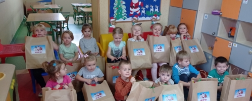 Mikołajki w grupie młodszej 
