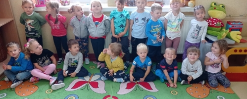 Jesienne zabawy w grupie 3,4 latków