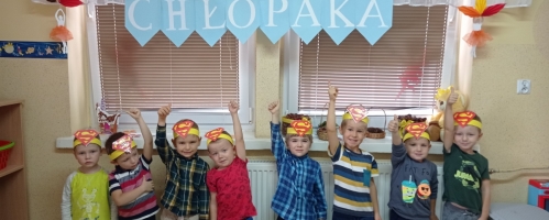 Dzień Chłopaka w grupie 3,4-latków