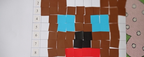 3,4 latki kodują z Małym Misiem