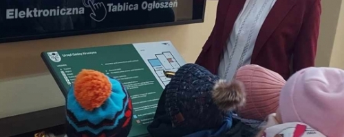 Zwiedzanie Urzędu Gminy w Kruszynie