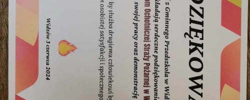 Wizyta w OSP Widzów