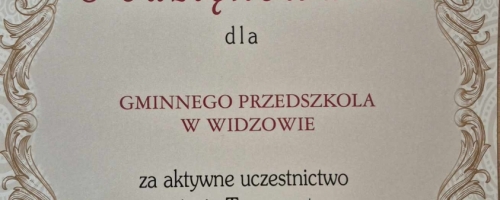 Podziękowanie z Towarzystwa Patriotycznego Kresy 